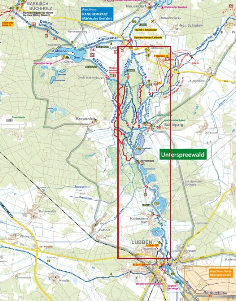 Kanu Kompakt - Spreewald - Kanuführer