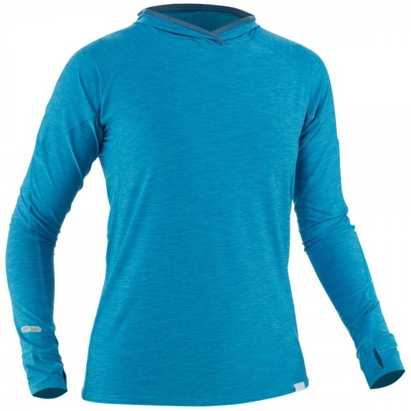 NRS H2Core Silkweight -Hoodie - Damen - Fjord