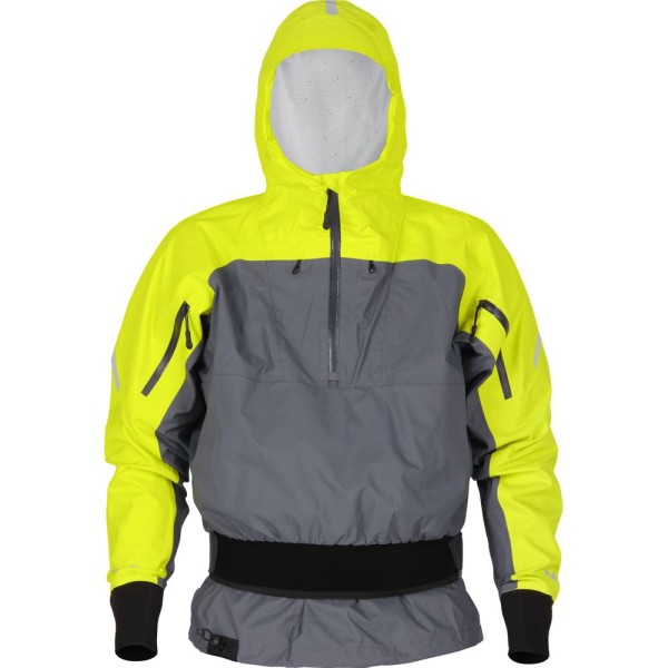 NRS Riptide Paddeljacke Touren - Chartreuse/Gray